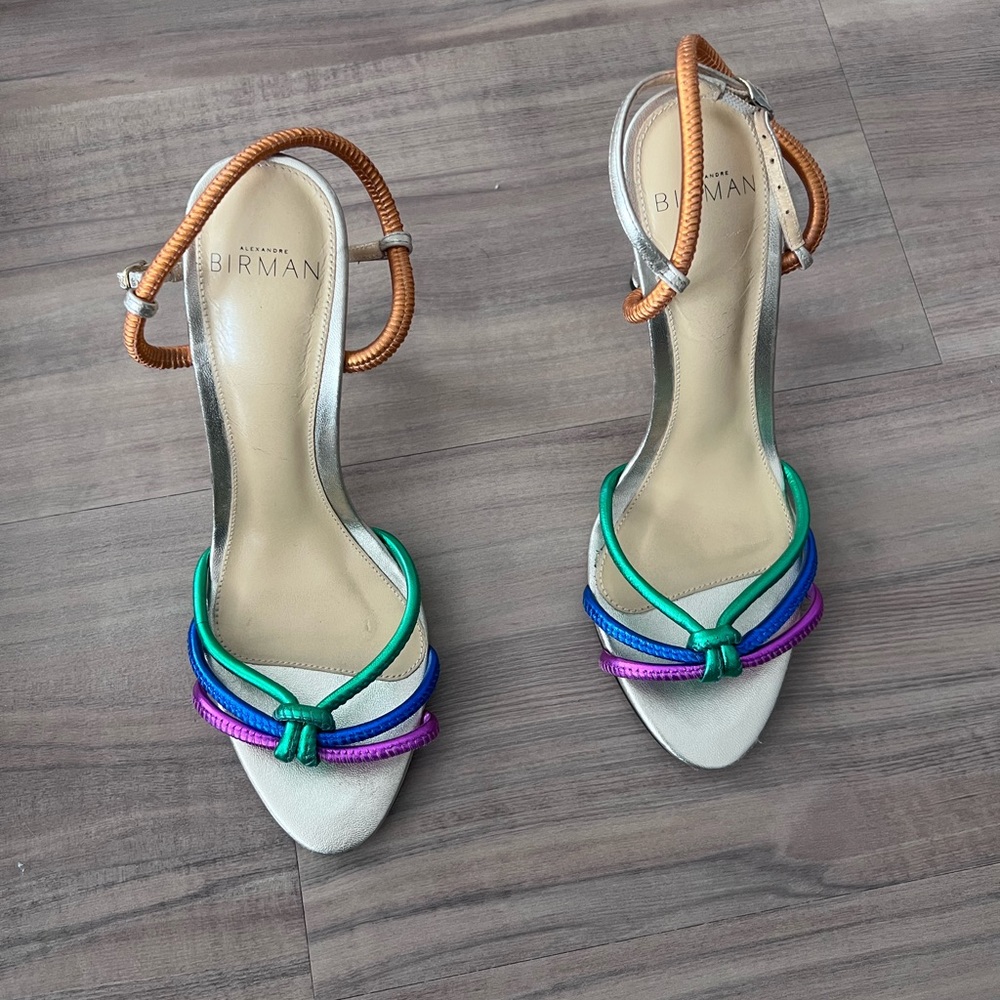 Metallic Sandals - Picture 1 of 7